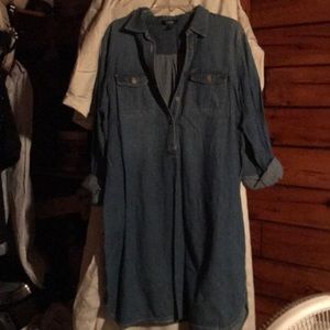 Chaps denim dress